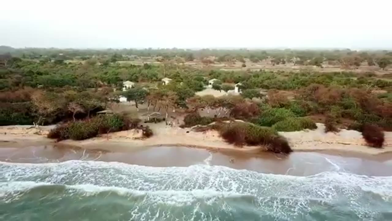 Rich sandy Beaches of Gambia🤩😍🥰