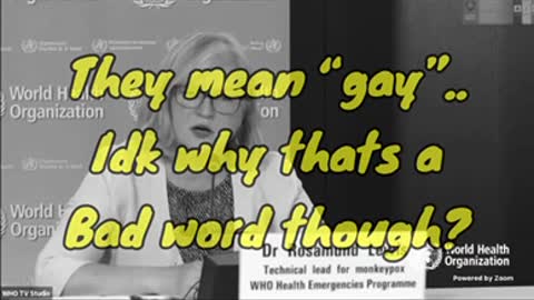 WHO refuses to use the term “gay”.. why?