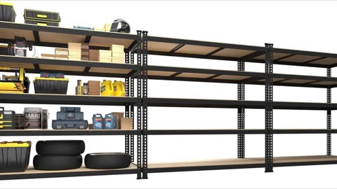 PrimeZone 3 Pack Heavy Duty Storage Shelves