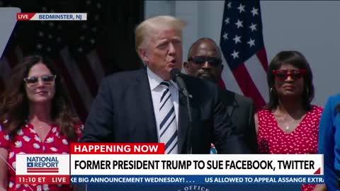 President Trump announces lawsuit against Facebook, Google, and Twitter