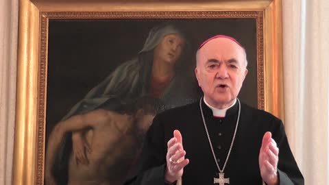 🔴 Videomessaggio di Monsignor Carlo Maria Viganò del 15 Ottobre 2021.