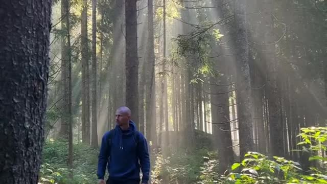 You go a walk to clear your mind, which path do you take?