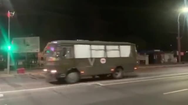 Transportation of the dead and wounded Russian soldiers in Belarus