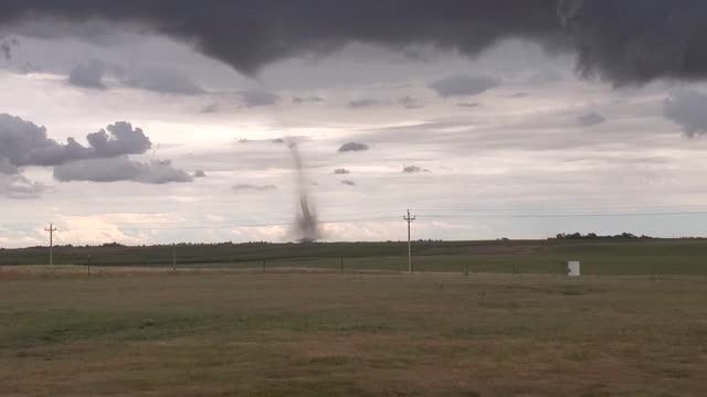 Tornado Whips Up in Wyoming