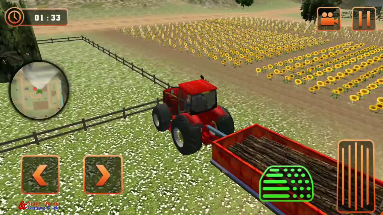 Farm Tractor Carhop Driving Simulator 19 | Farm Tractor Cargo Driving Sim Game | Slowly Gamers