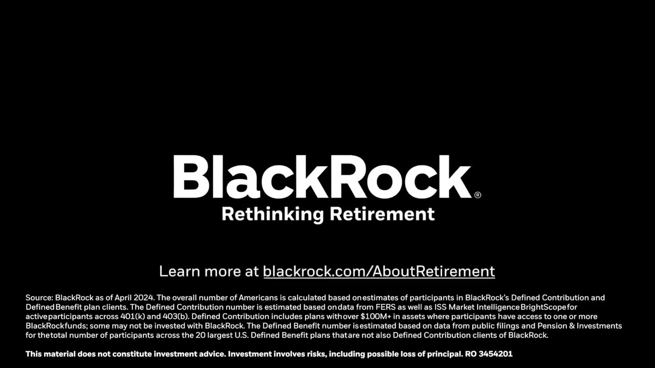 BlackRock ad featuring the shooter (0:19)