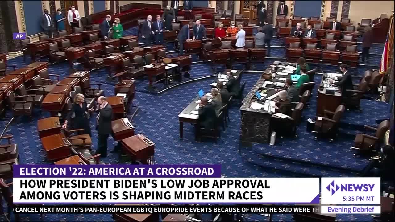 How Biden's Low Approval Among Voters Is Shaping Midterm Races