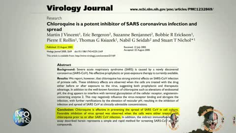 Dr fauci knew about Hydroxychloroquine for over a decade