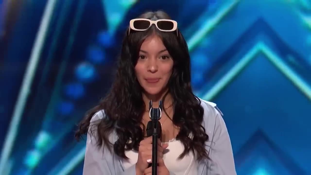 Nervous Singer With Incredible Voice Has a Message For Her Ex on America's Got Talent 2023!