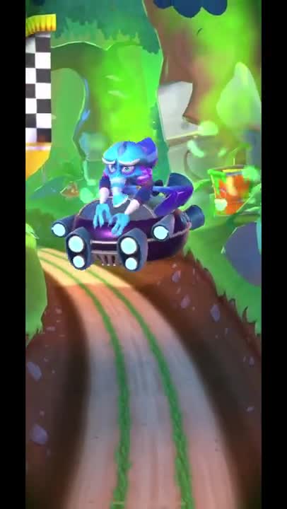 Frosty Nitros Oxide Battle Run Gameplay - Crash Bandicoot: On The Run! (Season 4 Boss)