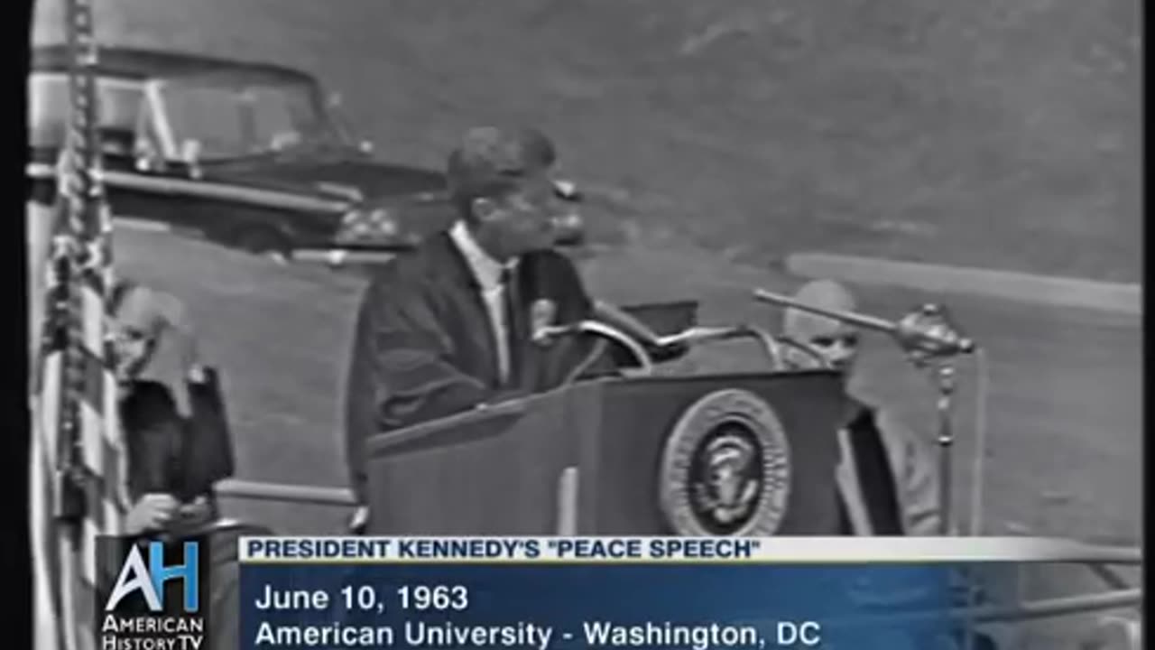 President John F. Kennedy's "Peace Speech"