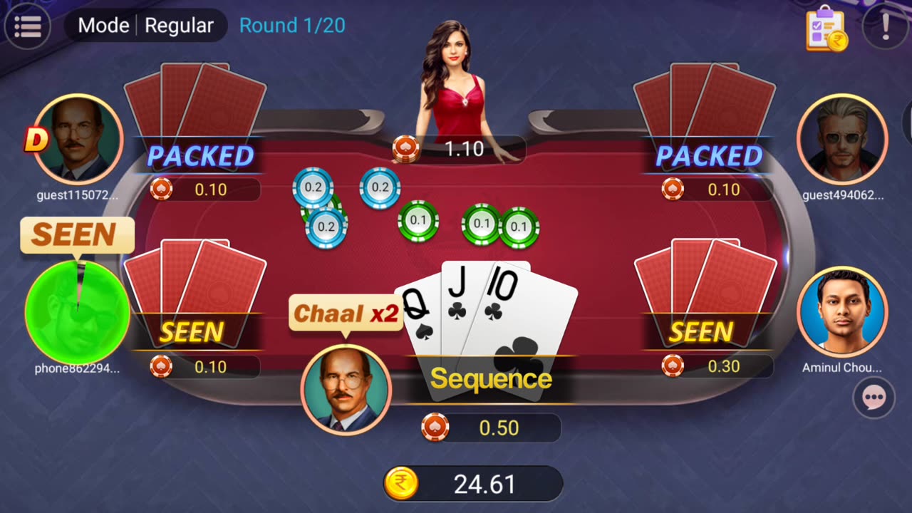 Teen patti game secrets to win🤫🤫🤫🤫🤫