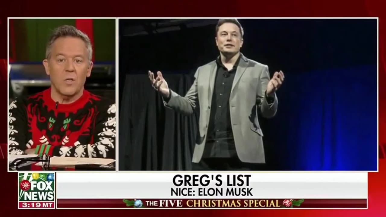 Elon Musk Is Saving The World - Greg Gutfeld