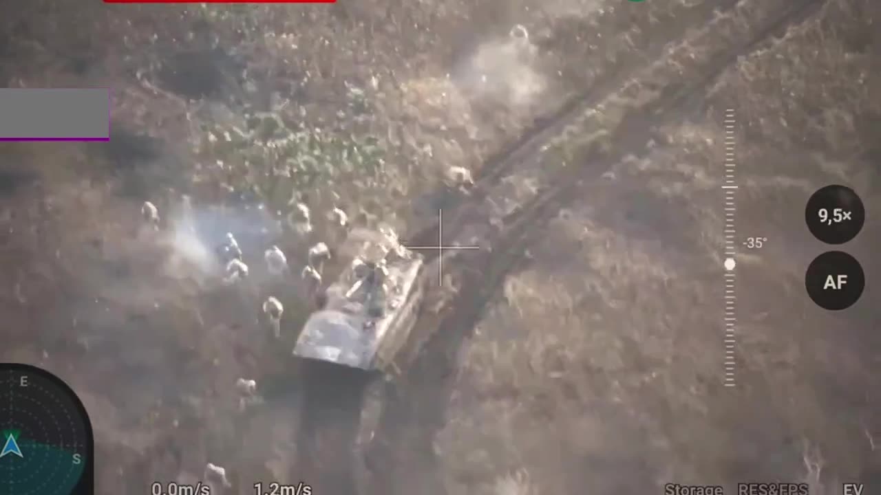 Incredible Footage of a Failed Russian Assault at Dawn