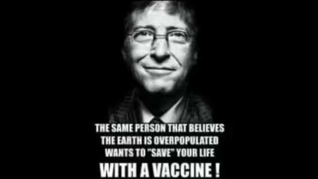 Bill gates population control with vaccine