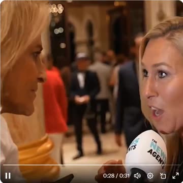 Marjorie Taylor Greene rightfully tells the Mockingbird Media reporter to "F@CK OFF!"