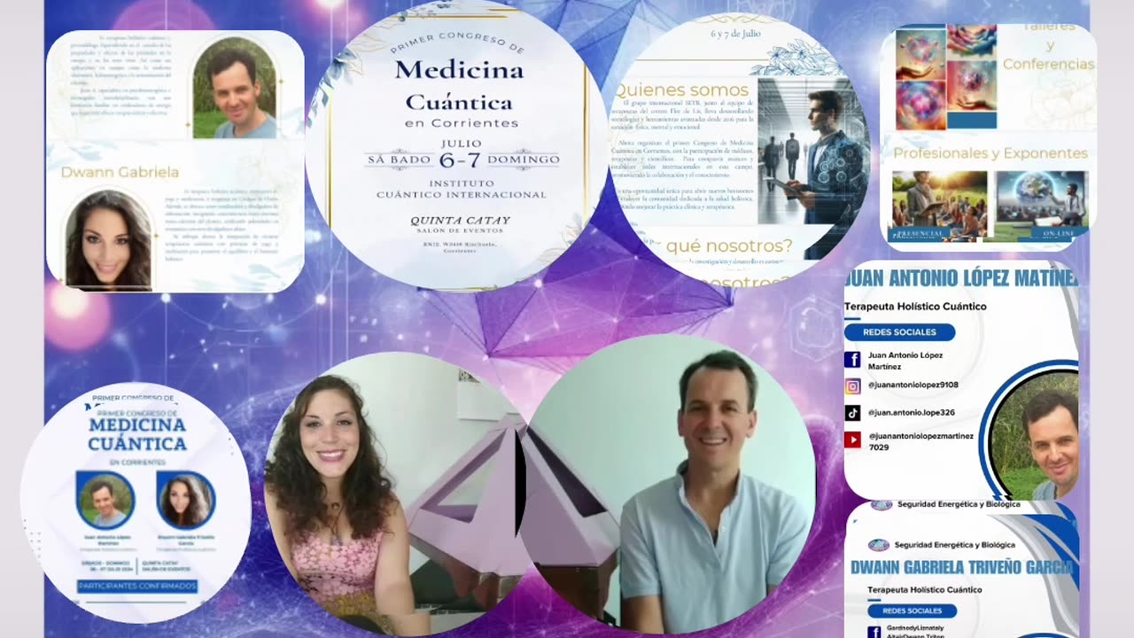 Pequeña presentación del Congreso Internacional de Medicina Cuántica en Corrientes Argentina