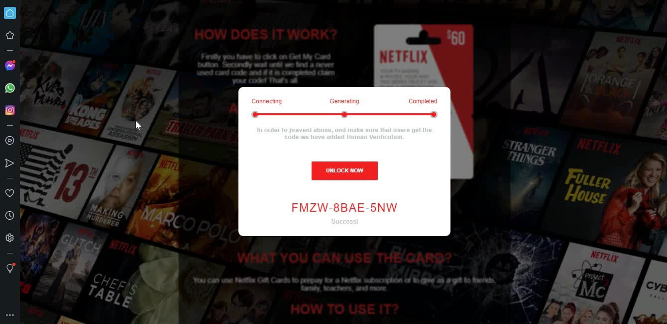 Netflix Gift Card