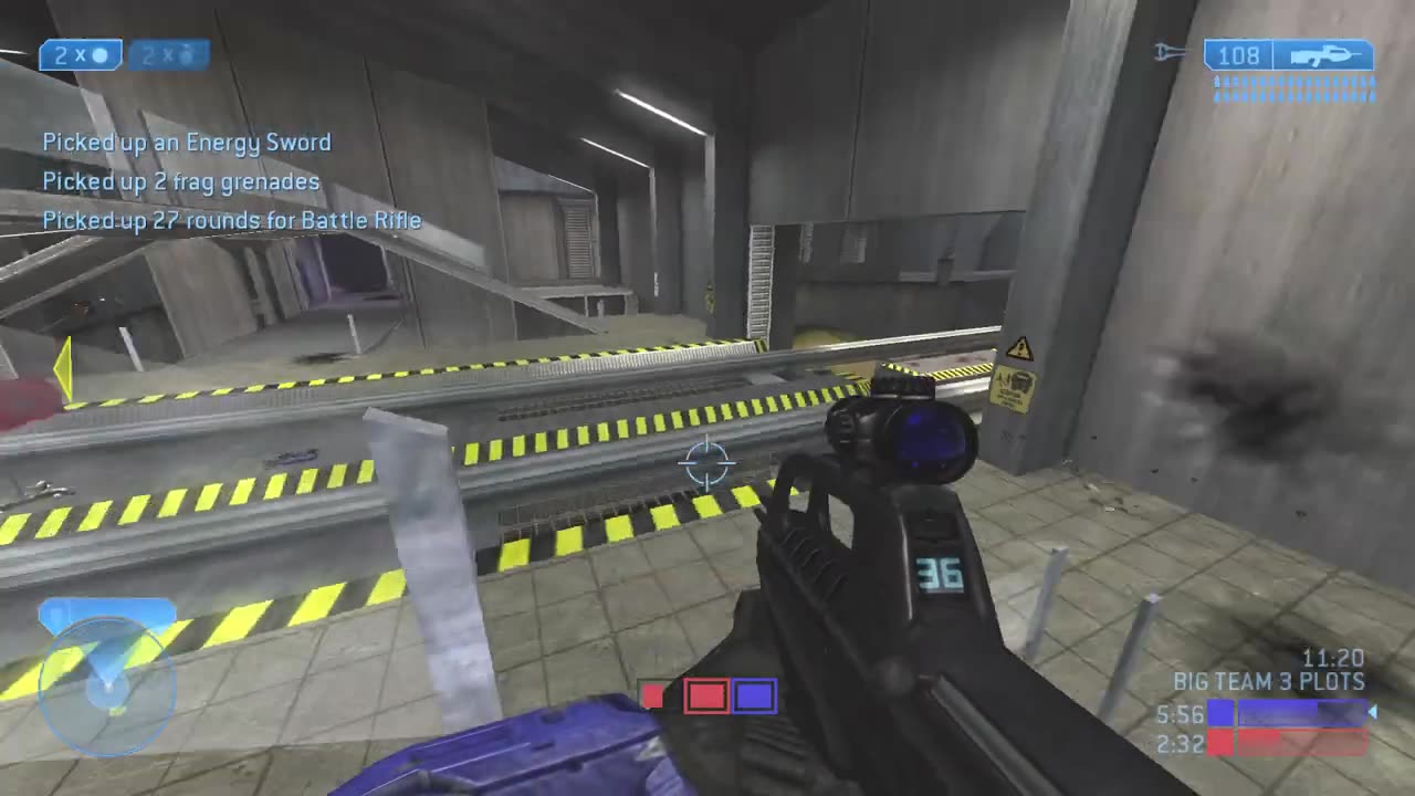 Halo 2 Classic Big Team - Big Team 3 Plots on Terminal Multiplayer Gameplay