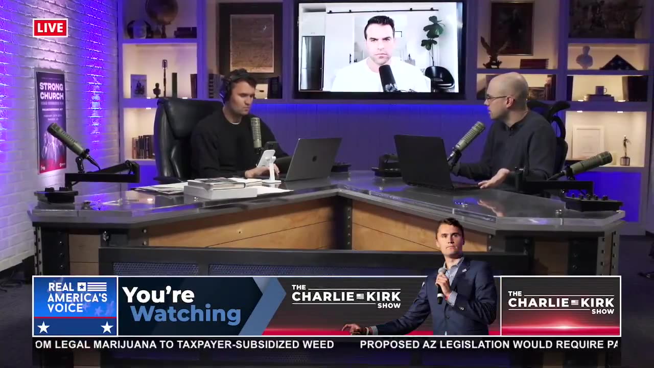 Charlie Kirk and Blake Neff Discuss Democrats' Panic Over Tucker Carlson