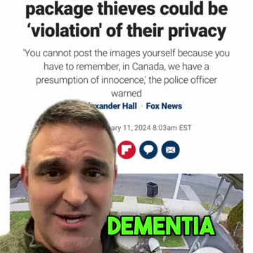 Canadian Police WARN That Posting Videos of Alleged Package Thieves May ‘Violate' Their Privacy