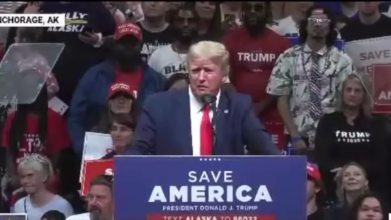 President Trump's FULL SPEECH From Rally In Alaska - 7/9/22