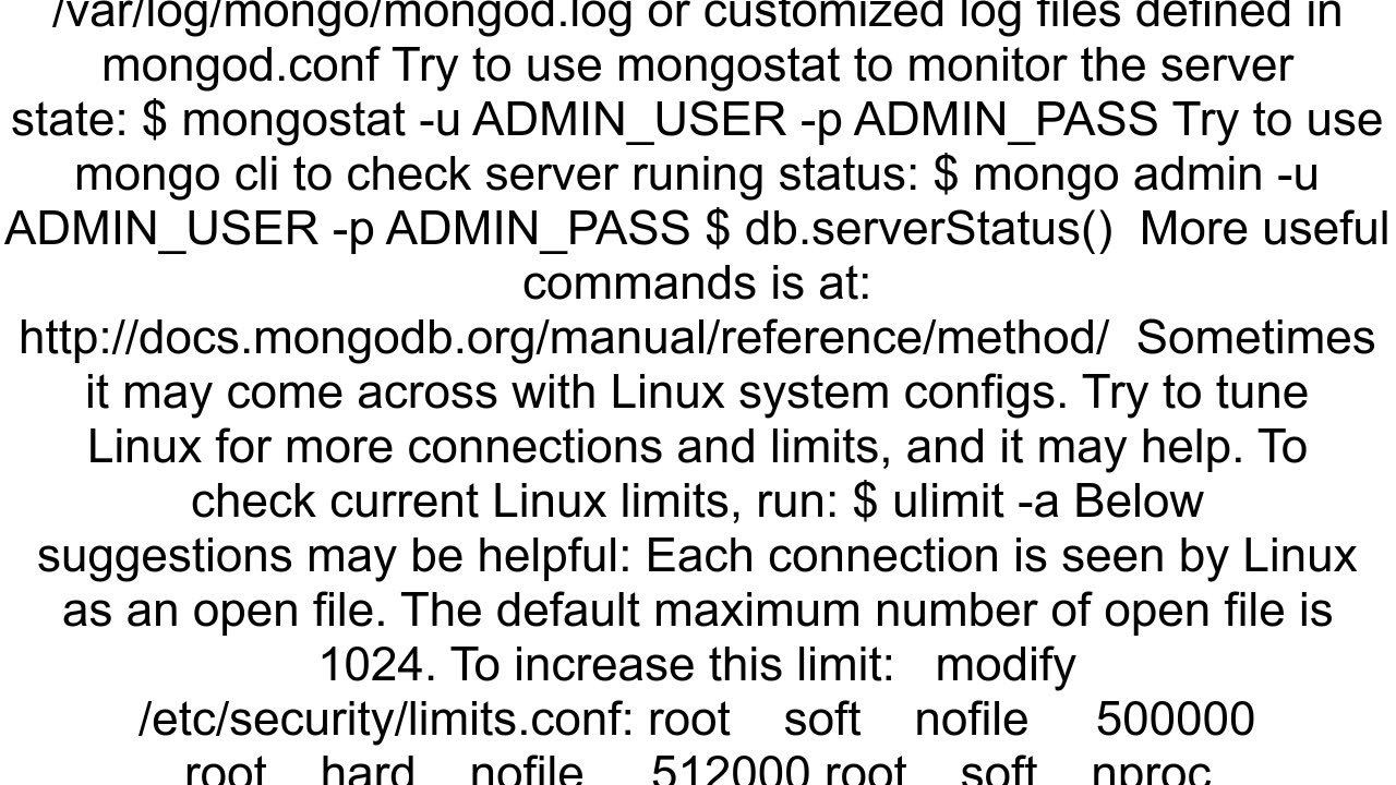 mongodb insert fails due to socket exception