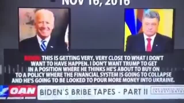 Leaked Audio Of Biden's Threat Of Assassination Of Ukraine Leader