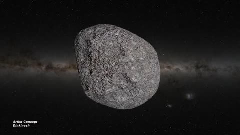 NASA's Lucy Mission Flyby of Asteroid Dinkinesh