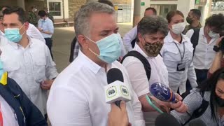 Video: Desde Bucaramanga, presidente Iván Duque rechazó la muerte de líderes sociales