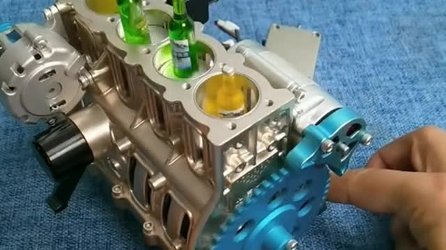 4 Cylinder Car Engine