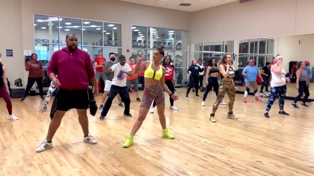 UP == Cardi B Zumba Fitness
