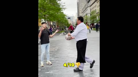 First Touch Challenge ⚽😂 trendyentertainment