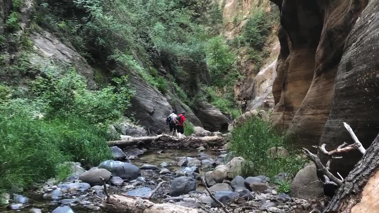 Repelling boundary Canyon