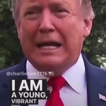 Former President Donald Trump feel young..Trump 2024,
