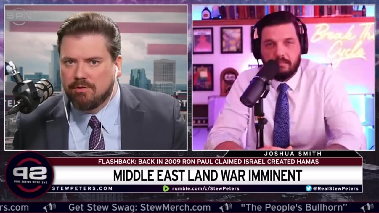 Ron Paul Claimed Israel Created Hamas Back In 2009 (Stew Peters Show - October 2023)