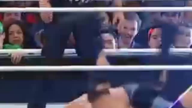 WWE The Rock Fight moments IN John Cena 😈😈/ full on Attitude 😎😎