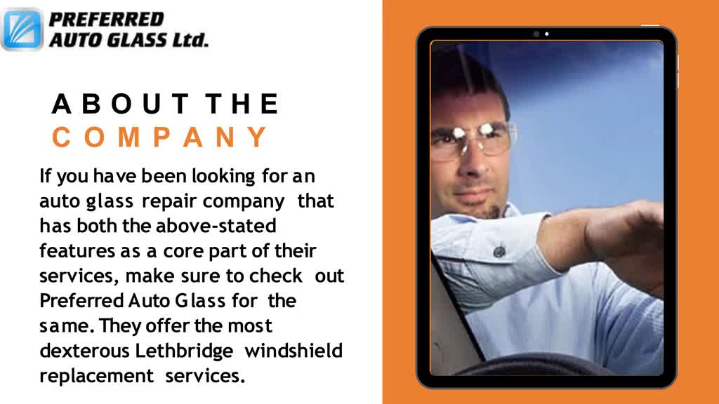 Call Preferred Auto Glass for Amazing Lethbridge Windshield Replacement Services