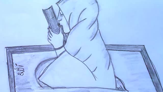 Learn to draw while praying