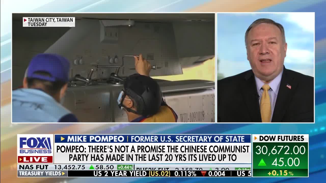 Maria Bartiromo, Pompeo discuss about the huge danger represented by China