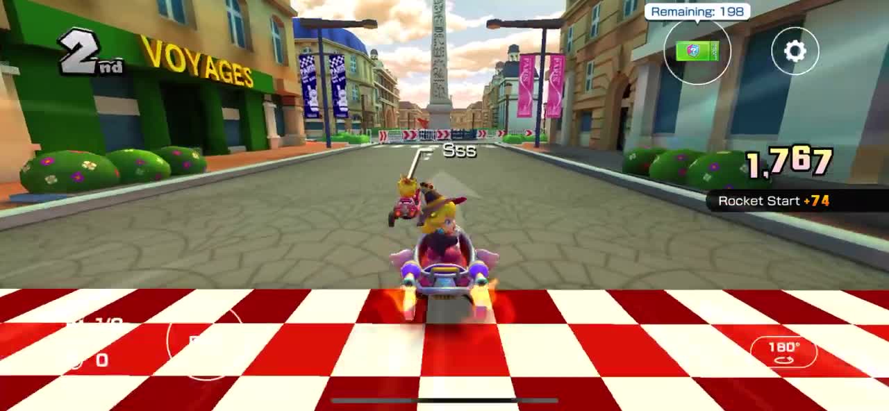 Mario Kart Tour - Paris Promenade 2T Gameplay