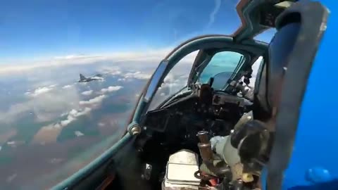 Amazing Footage from Ukrainian Fighter Pilots