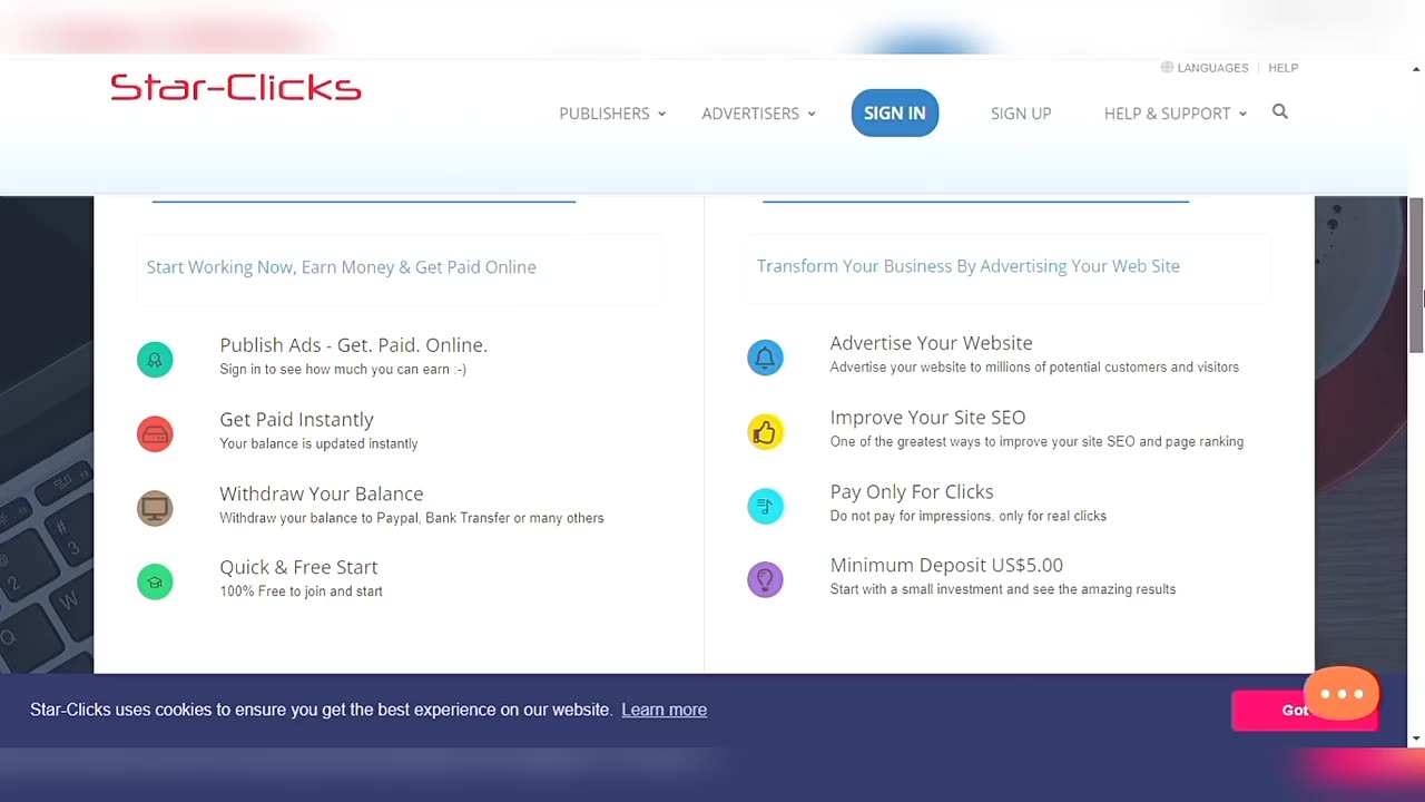 Online earning money