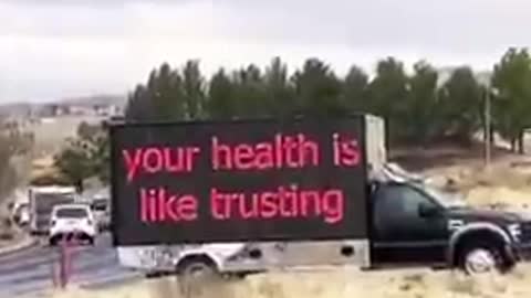 Informative Billboard Message! 🇺🇸