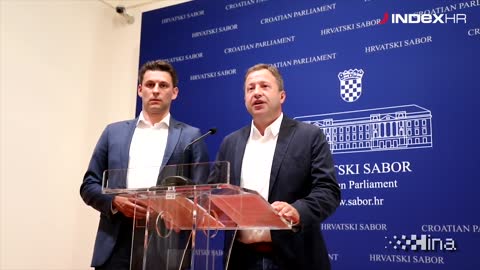 Zagreb: Petrov i Panenić govorili o Vladinom prepuštanju Ine MOL-u