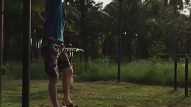 This is a gibbon, not a human