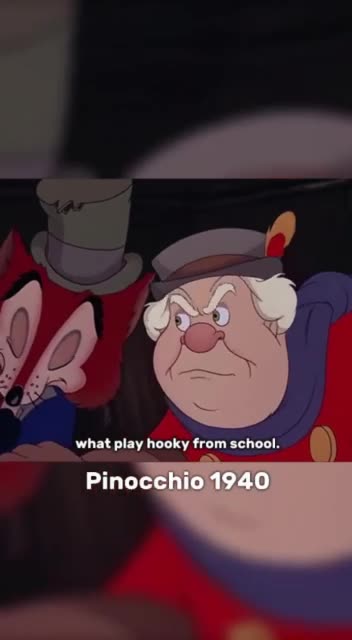 A 1940 prediction of Epstein's Island in "Pinocchio"