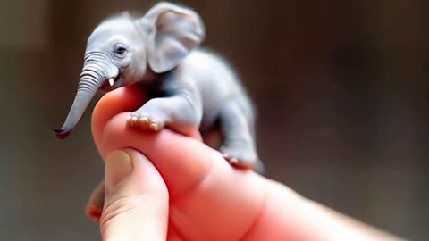 Oh My God😰Wait for and😳Smallest Elephant Ever Imagined😂 #viralcontent #shorts #animals #elephant