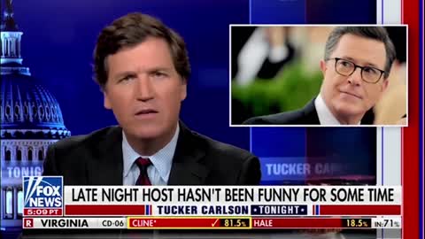 Tucker Carlson MOCKS Stephen Colbert