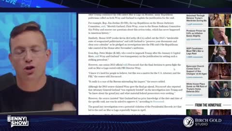 BACKFIRE F B I AND D O J, IN PANIC.